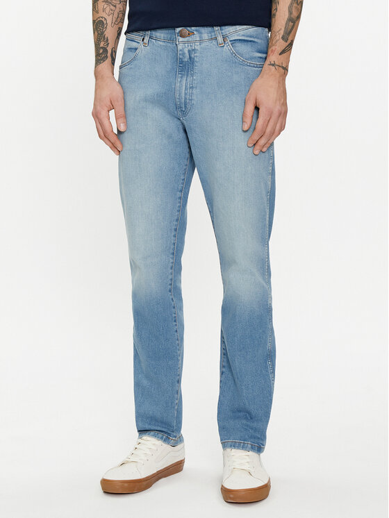 Wrangler Jeansy Larston 112352836 Niebieski Slim Fit