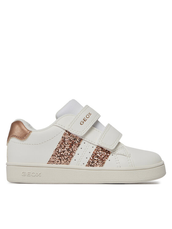 Geox Sneakersy J Eclyper Girl J45LRA 000BC C1ZH8 M Biały