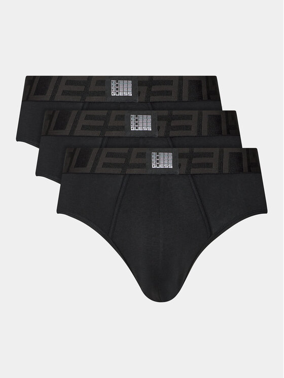 Guess Komplet 3 par slipów U4RG02 K6YW0 Czarny