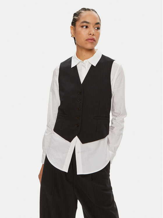 Herskind Kamizelka Mister 5217134 Granatowy Regular Fit