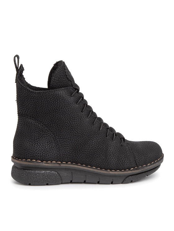 Rieker Botki 73333-00 Czarny
