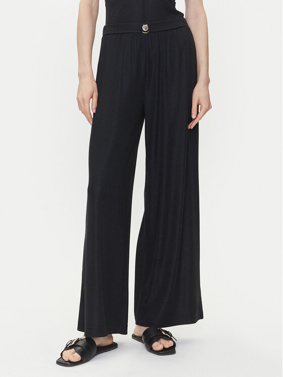 Emporio Armani Spodnie materiałowe EW000594 AF12206 FC043 Czarny Wide Leg