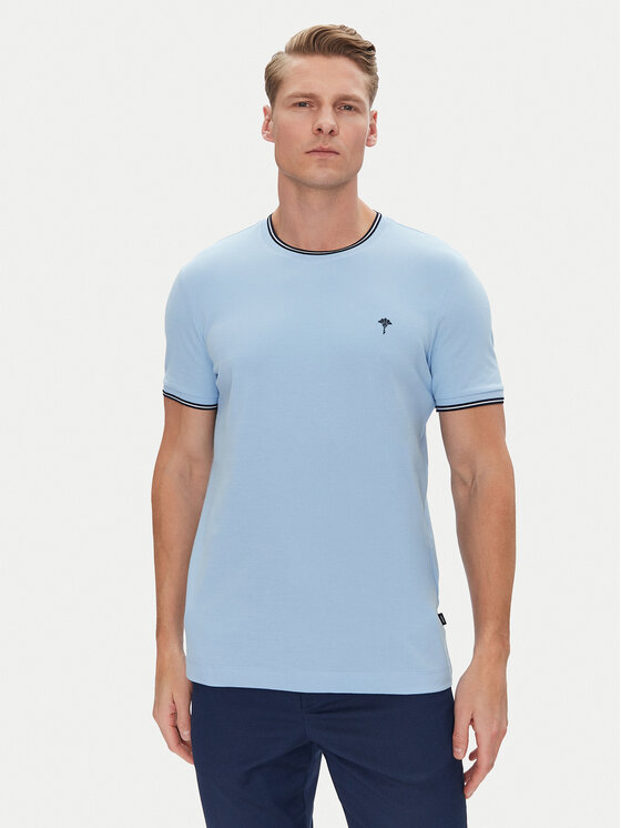 JOOP! T-Shirt 17 JJ-16Platon 30045543 Błękitny Modern Fit