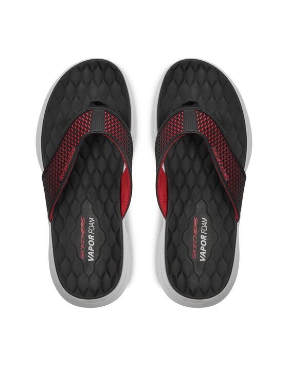 Skechers Japonki Vapor Foam Sandal 232894/BKRD Czarny