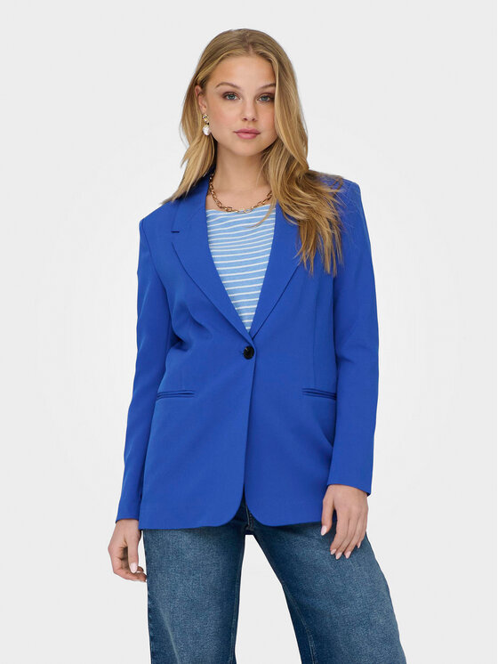 ONLY Marynarka Astrid 15310964 Niebieski Regular Fit