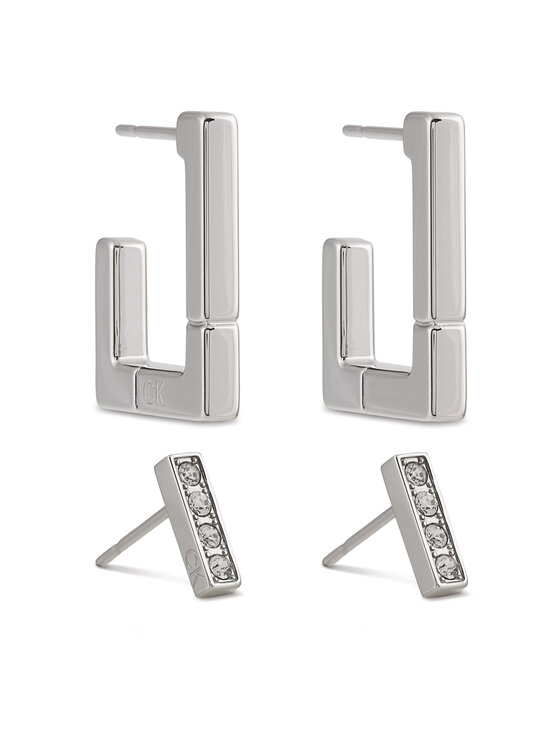 Calvin Klein Kolczyki 35000459 Srebrny
