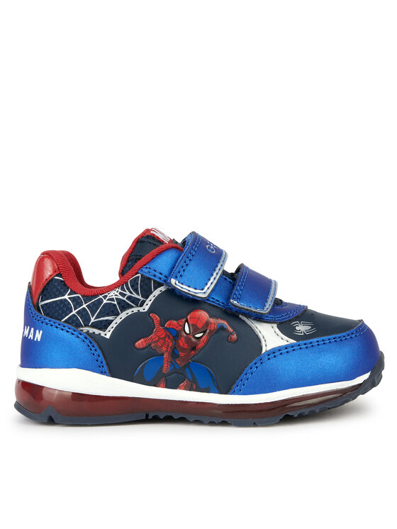 Geox Sneakersy SPIDER-MAN B Todo Boy B3684A 05054 C0735 Granatowy