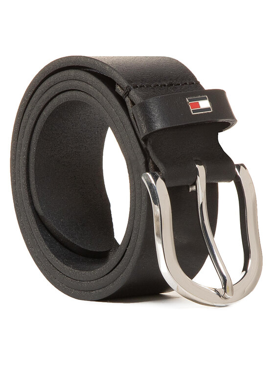 Tommy Hilfiger Pasek Damski New Danny Belt WW0WW11590 Czarny