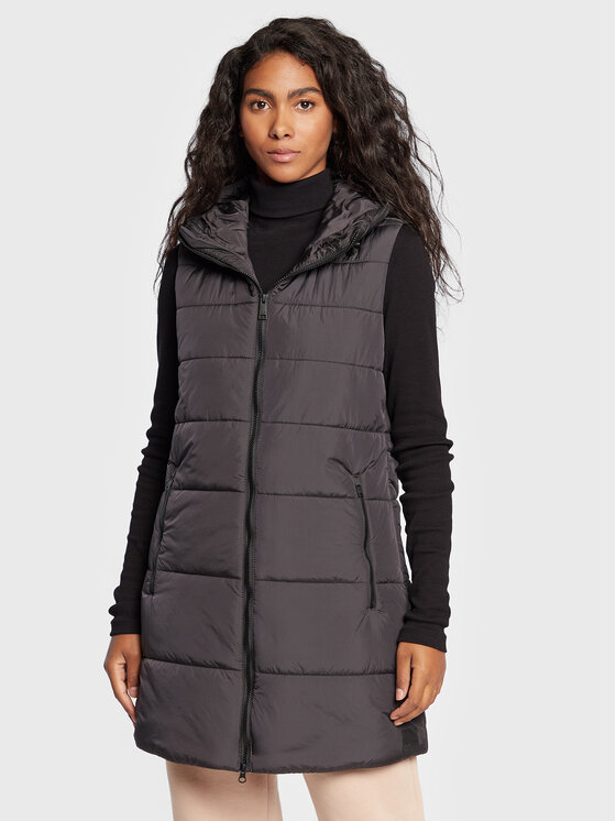 Jack Wolfskin Bezrękawnik Eisbach Vest W 1206991 Czarny Regular Fit