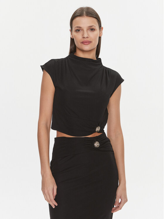 Guess Bluzka W4RP40 KAQL2 Czarny Slim Fit