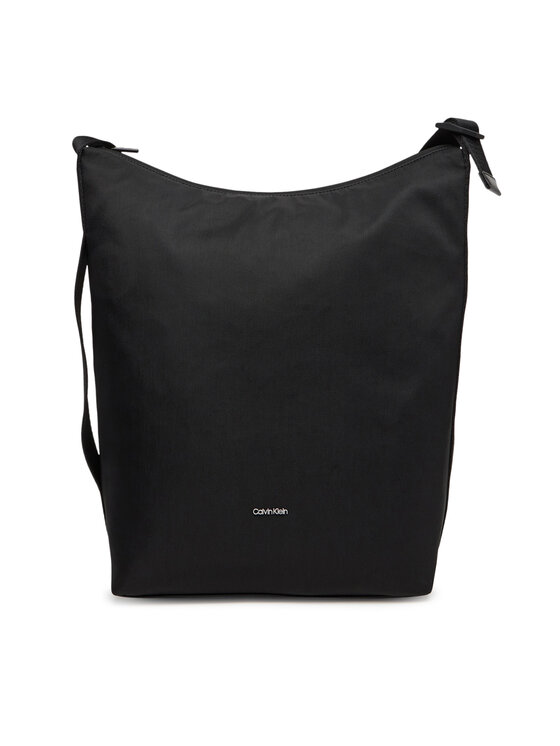 Calvin Klein Torba Ck Ease Hobo Tote K50K512893 Czarny