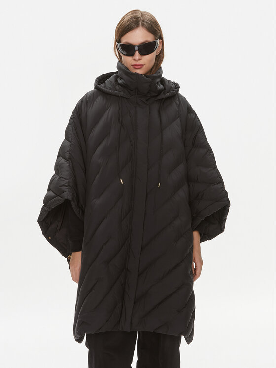 PINKO Kurtka przejściowa 101600 A0L5 Czarny Oversize