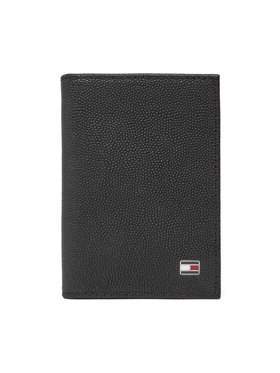 Tommy Hilfiger Duży Portfel Męski Th Flag Bifold AM0AM13522 Czarny