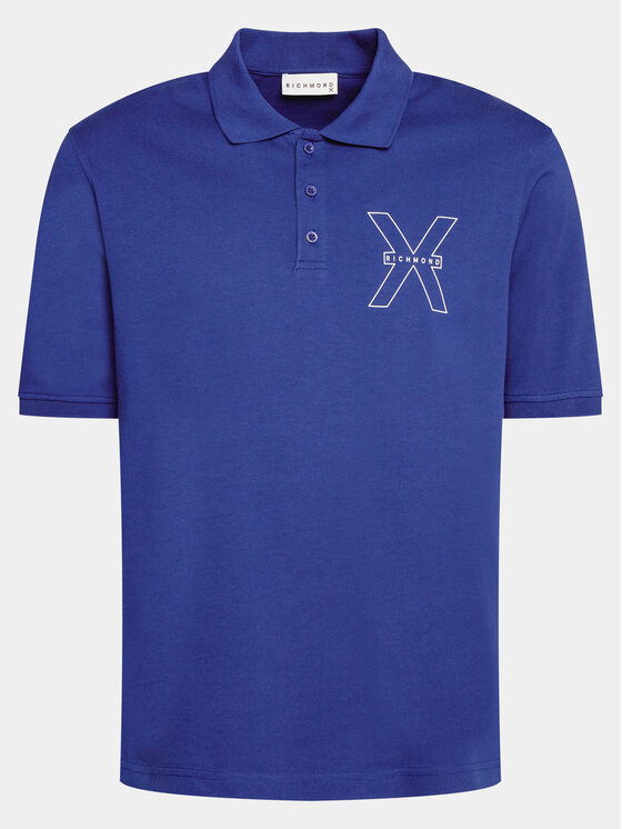 Richmond X Polo Lisi UMP24207PO Granatowy Regular Fit