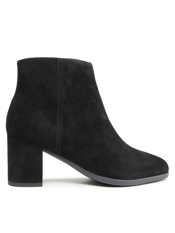 Clarks Botki Freva55 Zip 261747594 Czarny