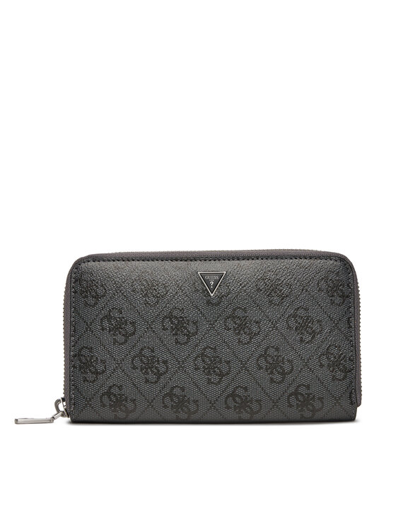 Guess Duży Portfel Męski SMLYLL LEA28 Czarny