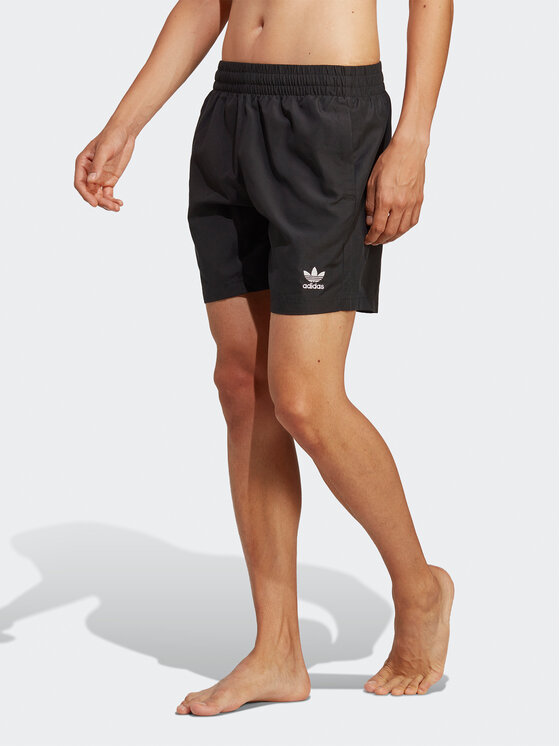 adidas Szorty kąpielowe Originals Essentials Solid Swim Shorts HT4411 Czarny Regular Fit
