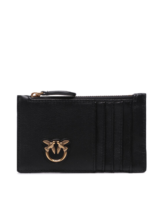 Pinko Etui na karty kredytowe Airone Cardholder PE 23 PCPL 100251 A0GK Czarny
