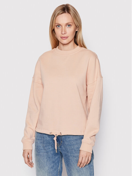 Urban Classics Bluza Crew TB1523 Różowy Oversize