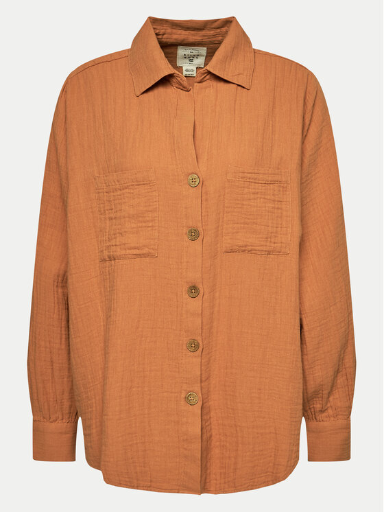 Billabong Koszula Swell ABJWT00487 Brązowy Relaxed Fit
