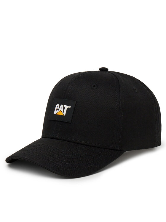 CATerpillar Czapka z daszkiem Logo Label Unstructured 1090031-10158 Czarny