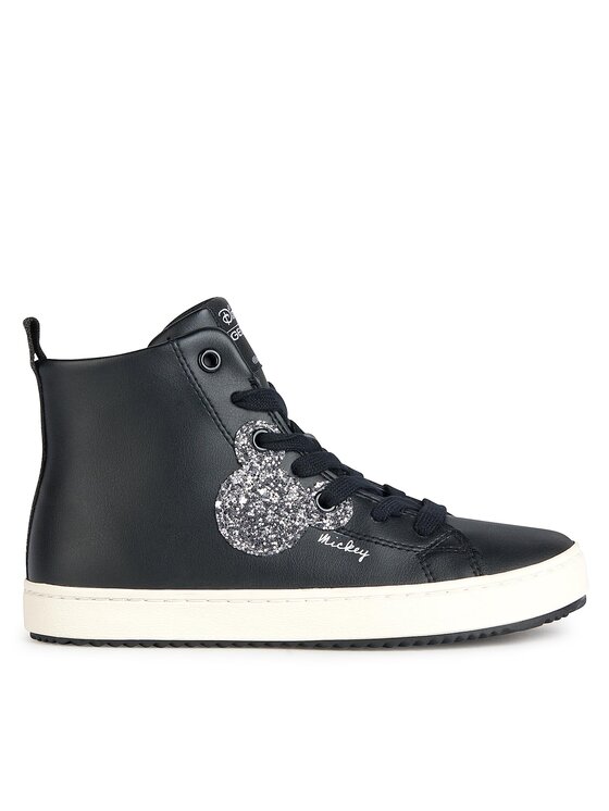 Geox Sneakersy J Kalispera Girl J364GD 000BC C9999 M Czarny