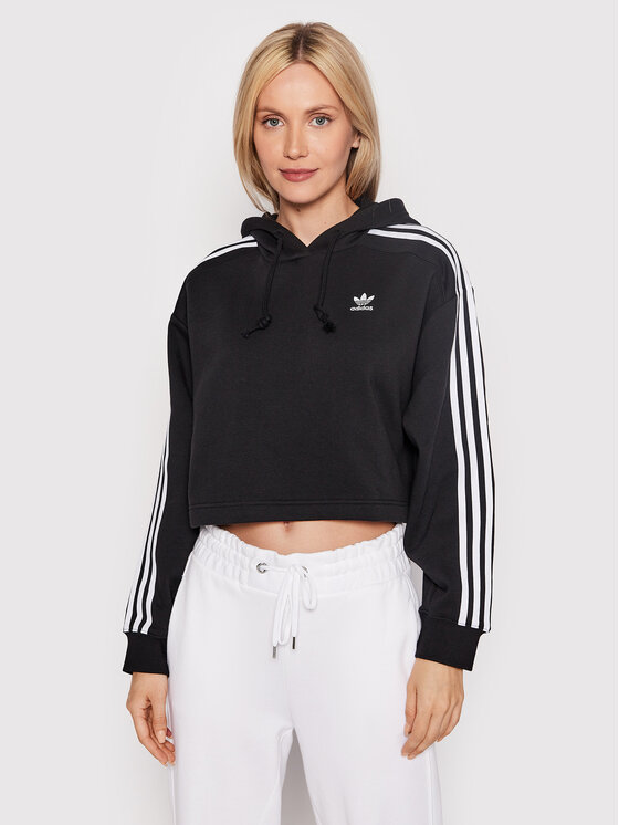 adidas Bluza adicolor Classics HC2016 Czarny Relaxed Fit