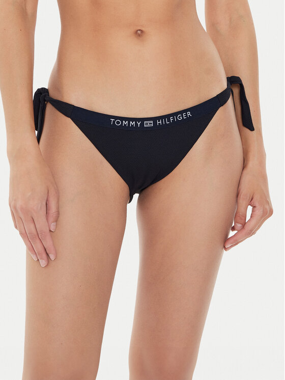 Tommy Hilfiger Dół od bikini UW0UW05260 Granatowy