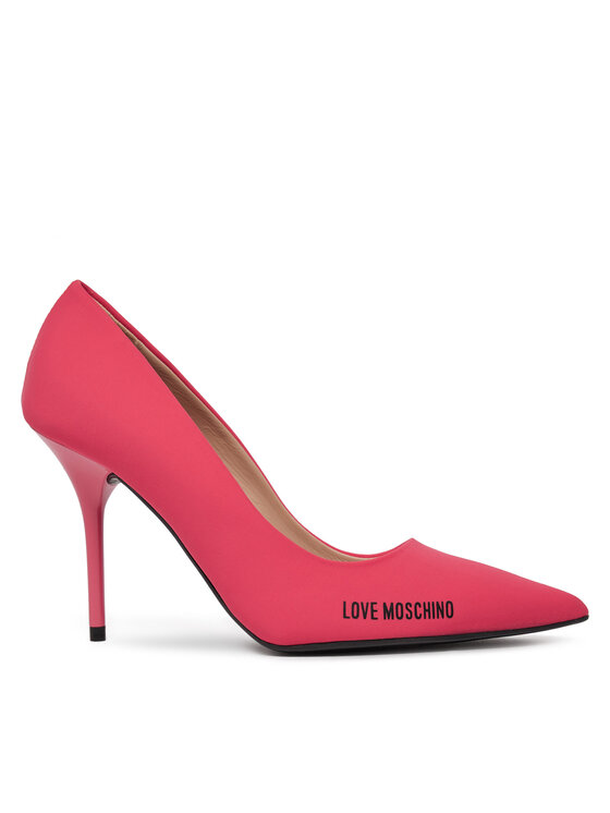 LOVE MOSCHINO Szpilki JA10089G1MIM0502 Koralowy