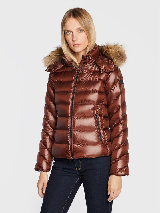 Hetregó Kurtka puchowa Holly 8M710M 22WD04 Brązowy Regular Fit