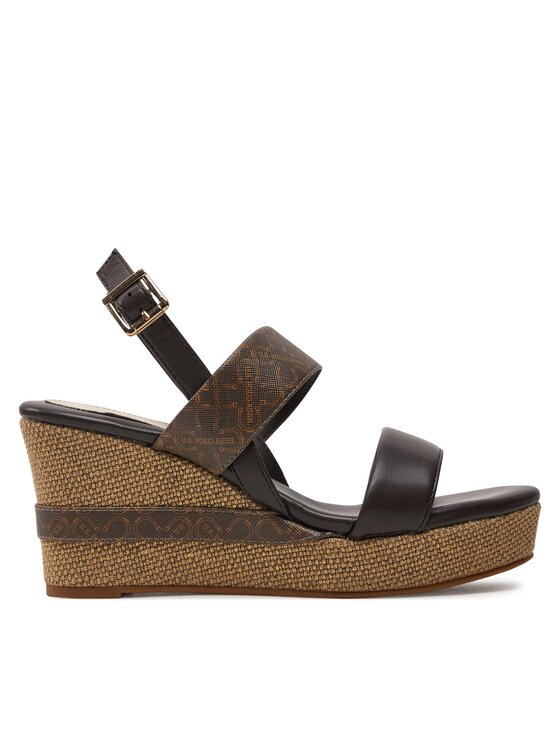 U.S. Polo Assn. Sandały Alyssa019 Print Brązowy