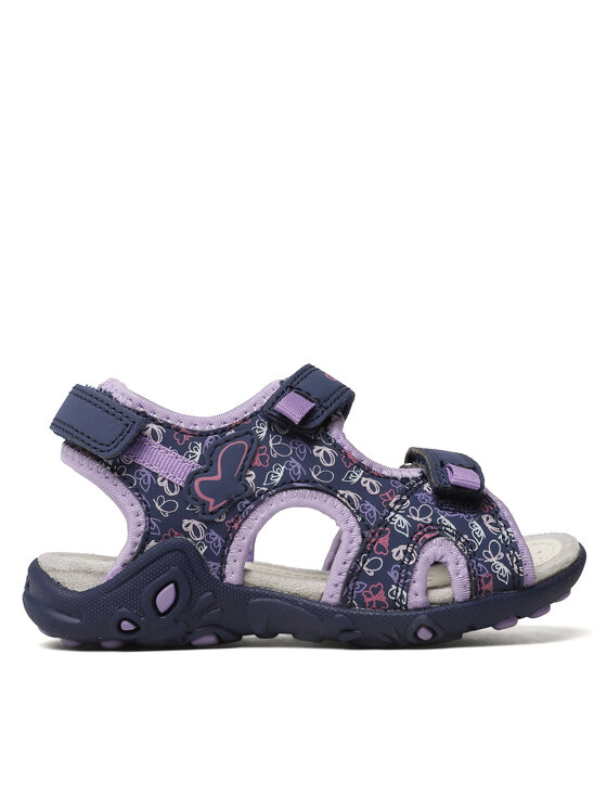 Geox Sandały J Sandal Whinberry G J35GRD0CE15CF48E M Granatowy