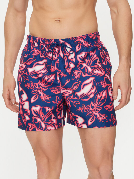 Tommy Hilfiger Szorty kąpielowe UM0UM03271 Kolorowy Regular Fit