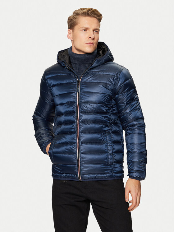 Blend Kurtka przejściowa 20717529 Granatowy Regular Fit