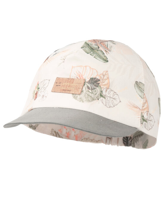 Jamiks Czapka z daszkiem Klakier JLF075 Écru