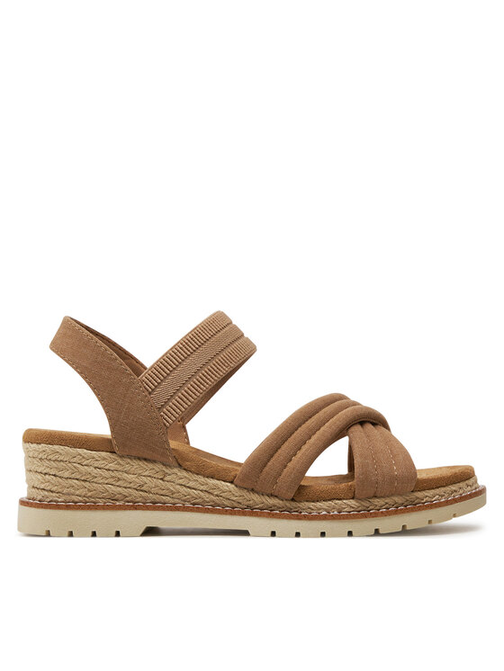 Skechers Espadryle Desert Chill-Sweet Crossing 114685/TAN Brązowy