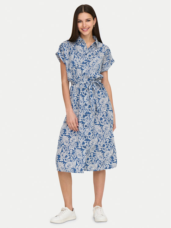 ONLY Sukienka koszulowa Hannover 15191953 Niebieski Regular Fit