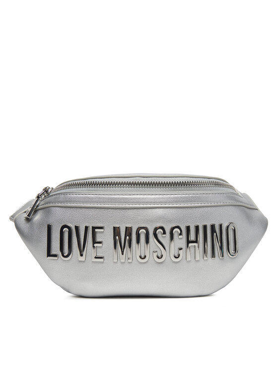 LOVE MOSCHINO Saszetka nerka JC4195PP1MKD196B Srebrny