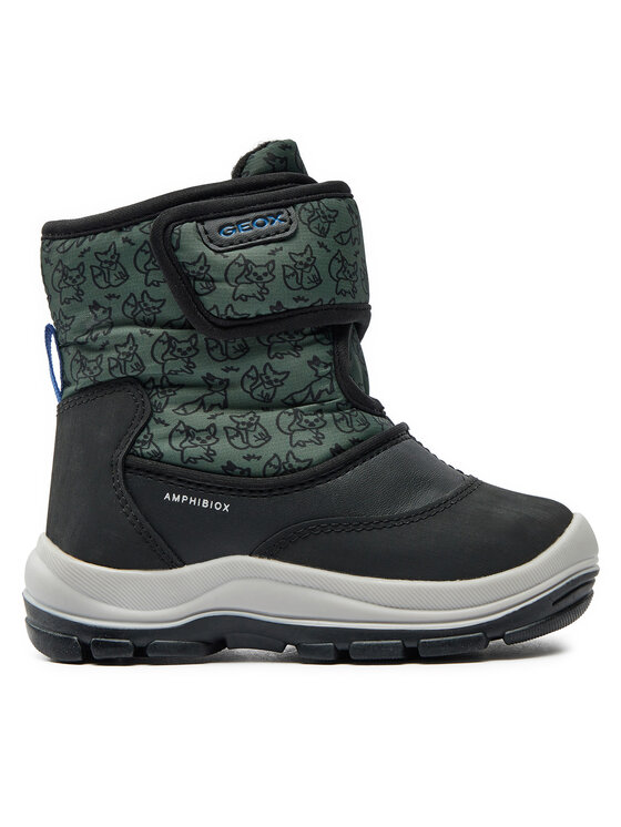 Geox Śniegowce B Flanfil Boy B Abx B263VE 0BCMN C9358 S Czarny