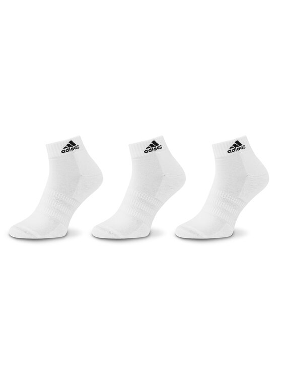 adidas Zestaw 3 par wysokich skarpet unisex HT3441 Biały