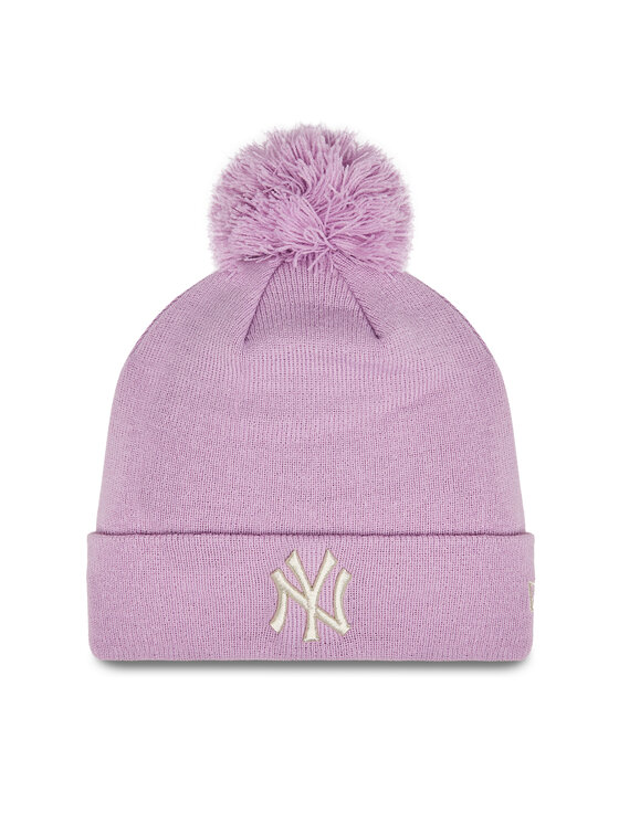 New Era Czapka Wmns Metallic Pom Nyy 60364280 Różowy
