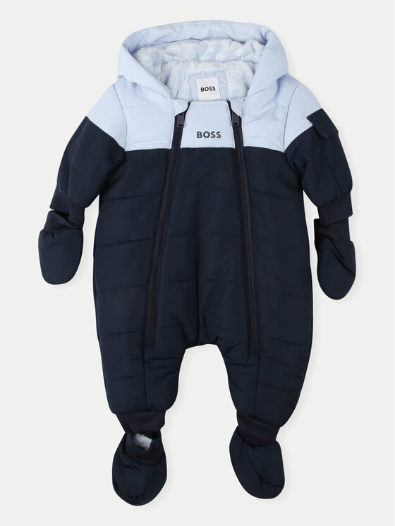 Boss Kombinezon zimowy J51048 Granatowy Regular Fit
