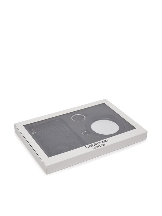 Calvin Klein Jeans Duży Portfel Damski Sculpted Wallet Round Mirror K60K611562 Czarny