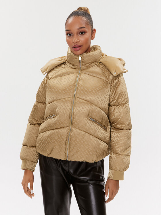 BOSS Kurtka zimowa Paxe 50498776 Beżowy Relaxed Fit