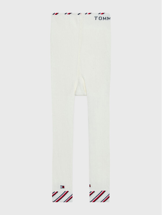 Tommy Hilfiger Legginsy 701220280 Biały Slim Fit