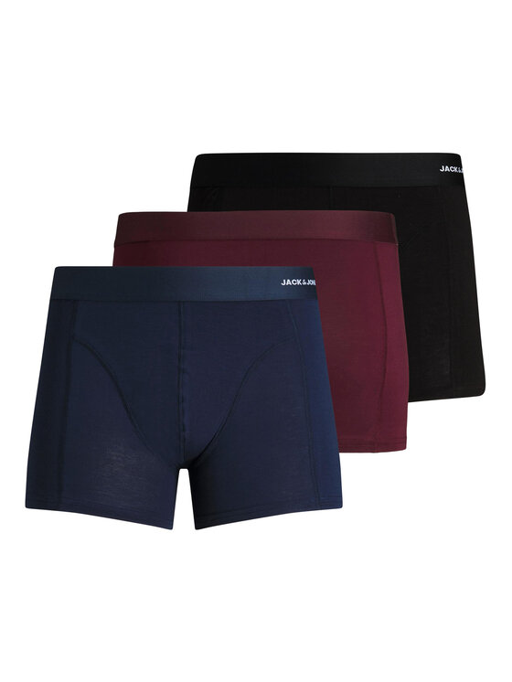 Jack&Jones Komplet 3 par bokserek Basic 12198852 Kolorowy