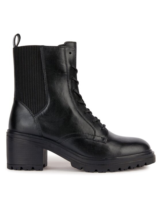 Geox Botki D Damiana D36QCD 00043 C9999 Czarny