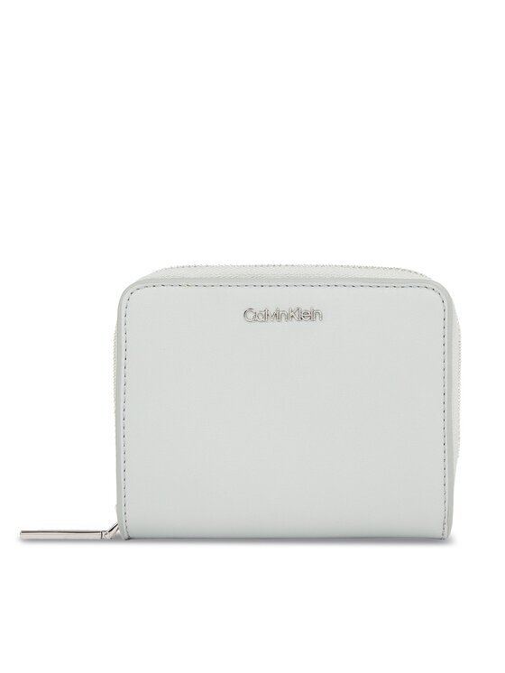 Calvin Klein Mały Portfel Damski Ck Must K60K611937 Szary