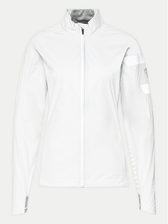 Rossignol Bluza techniczna Poursuite RLIWJ20 Biały Slim Fit