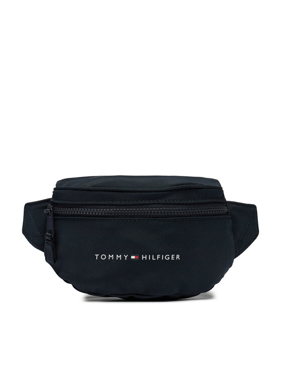 Tommy Hilfiger Saszetka nerka Th Essential AU0AU01614 Granatowy